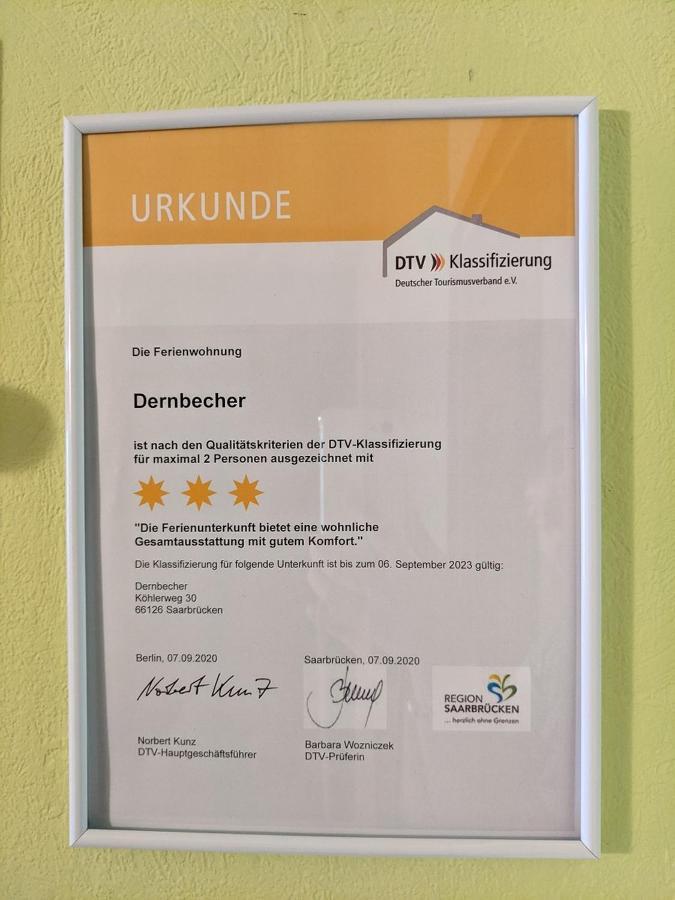 Ferienwohnung Dernbecher Σααρμπρύκεν Εξωτερικό φωτογραφία